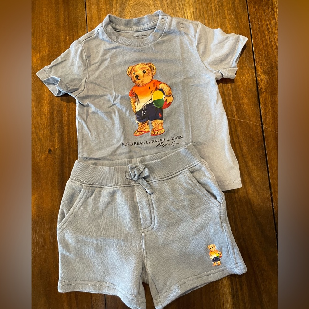 Boys Polo short set